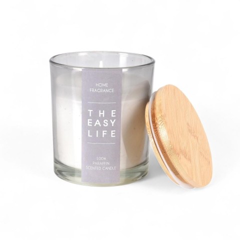 CANDELA IN VETRO 9XH10 4 ASSORTITI